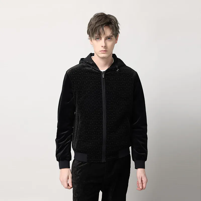 RARE Puffer Jackets Men Black-5
