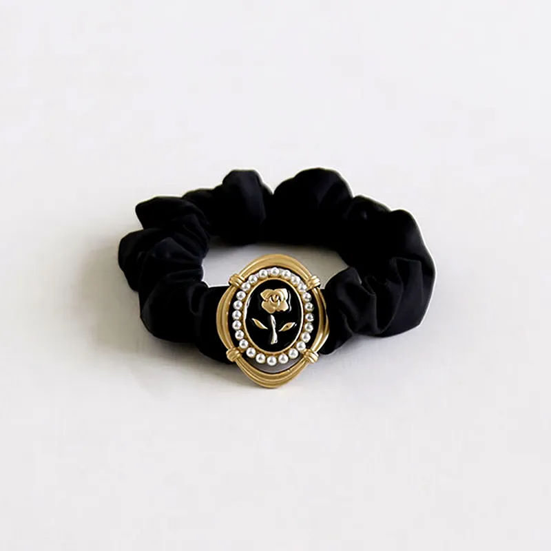 SENDME Hair Ties Women's Exquisite Floral Hair Tie 3 Pack-1