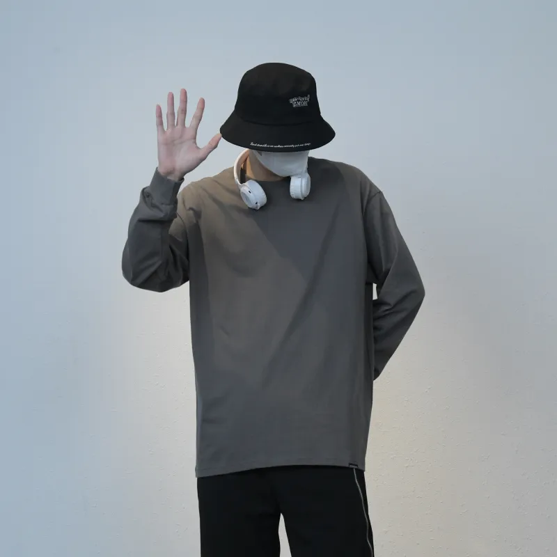 ZMOH Long Sleeved T Shirt Unisex-23