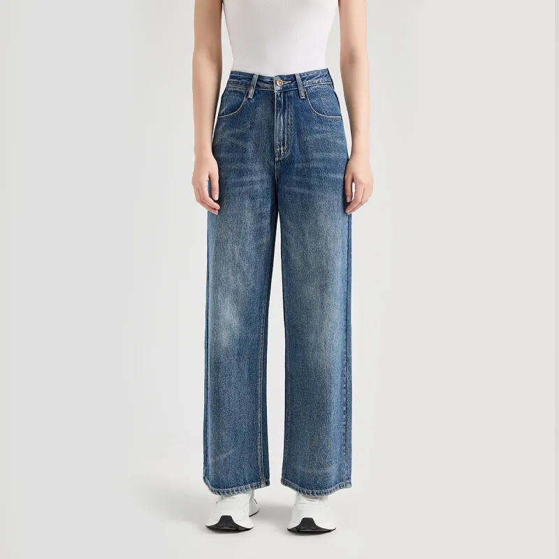 23R+ Wide Leg Jeans Women's Blue-4
