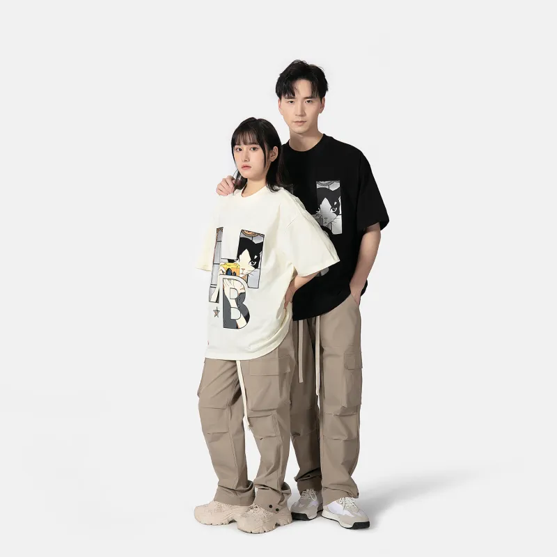 Hepburn Cat T-Shirts Unisex-10