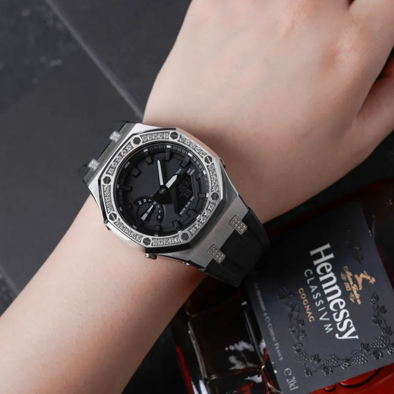 Vencrew Unisex Diamond Collection Watch Cases-3