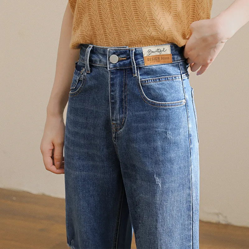 MITUAN Jeans Women's Blue-5