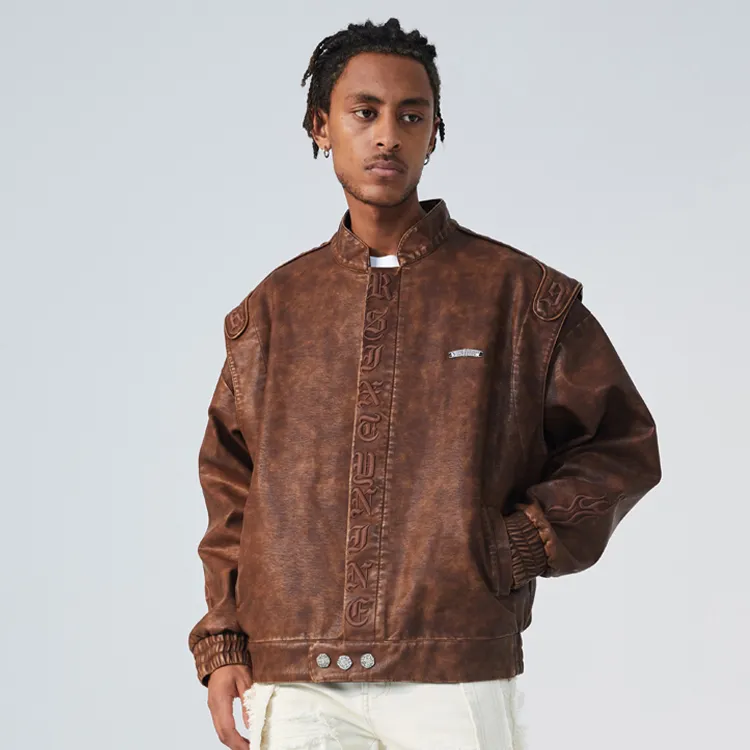 R69 Redh Fw22 FW22 Loose Fit Mock Two Piece Jacket Unisex-9