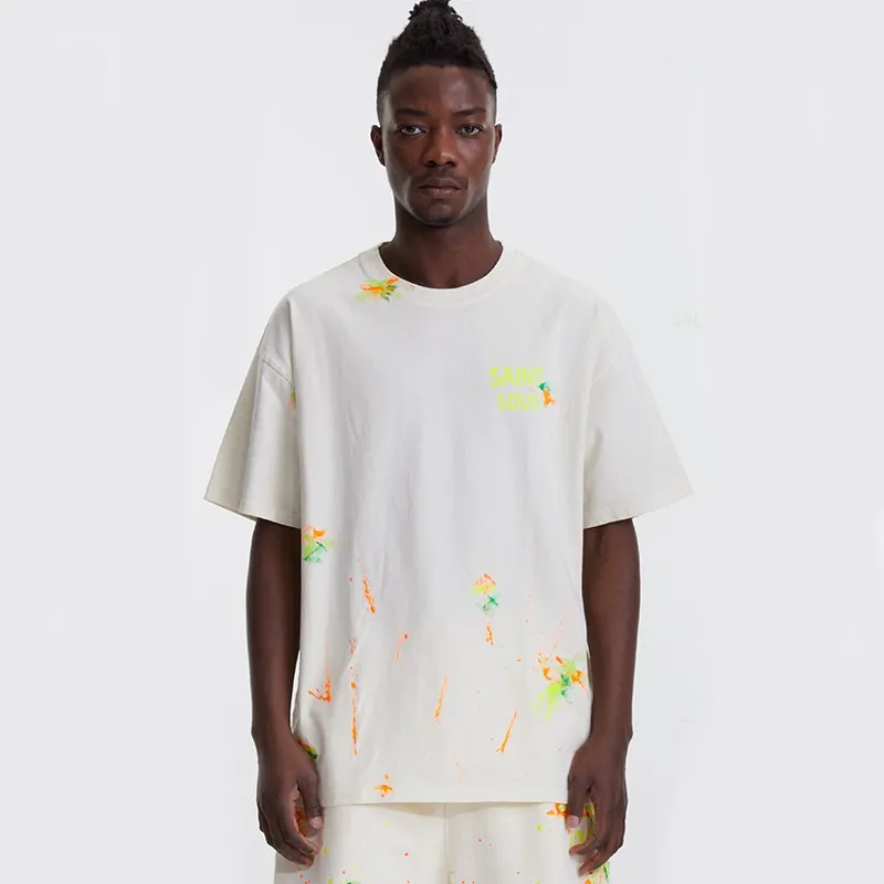 SSSAINT LOUIS T Shirts Unisex White-1
