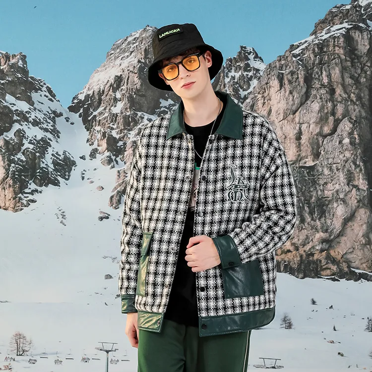 LAMLICKA Loose Fit Thickened Jacket Unisex-6