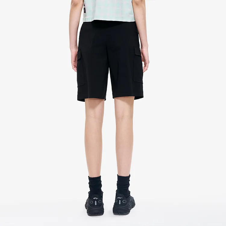 FILA Vincent Van Gogh Casual Shorts Women's Jet Black-5