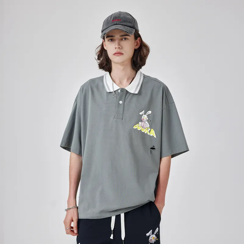 Guuka T Shirts Men Medium Gray-4