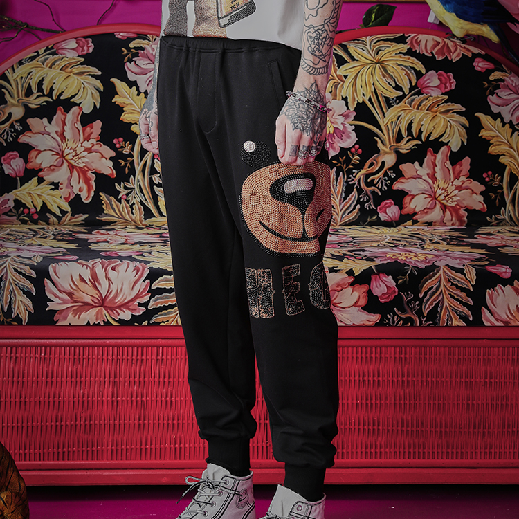 THEREDTHREAD / ザレッドスレッド】S logo knit pants micro