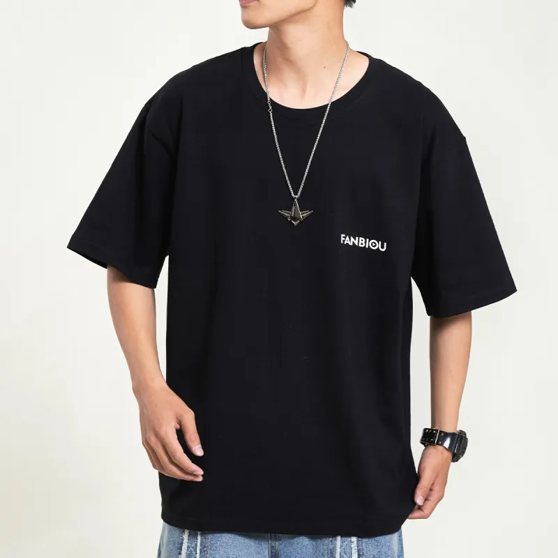 FANBIOU Fire-print Unisex T-shirt-9