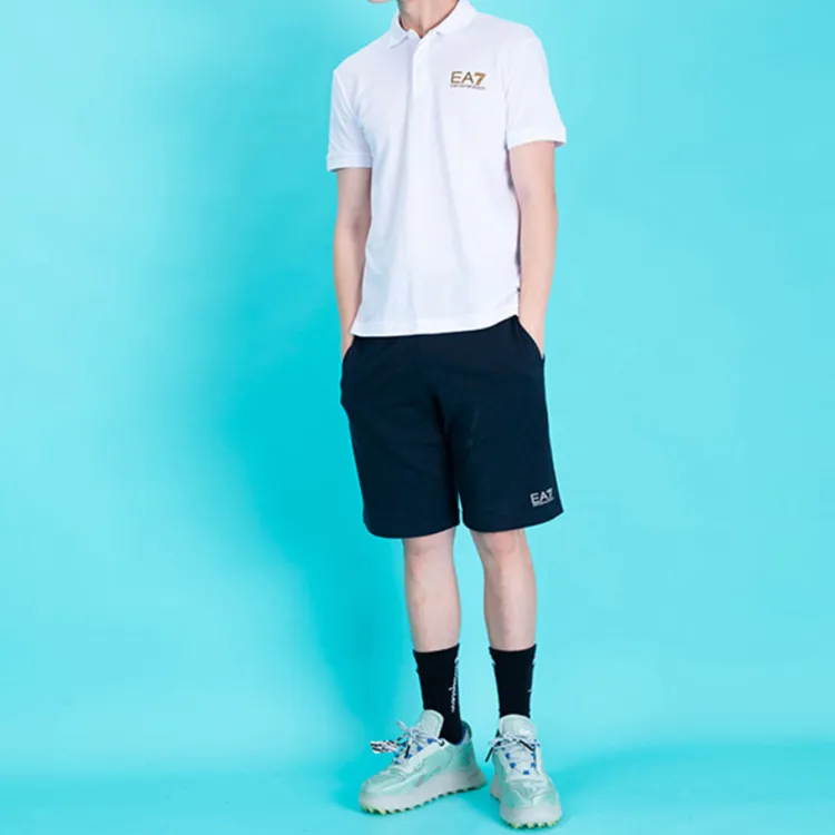 EMPORIO ARMANI Casual Shorts Men Blue-5