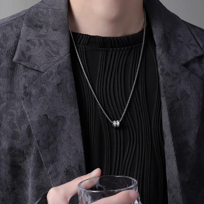 MAGICPOLE S925 Silver Necklaces Unisex Silver-6