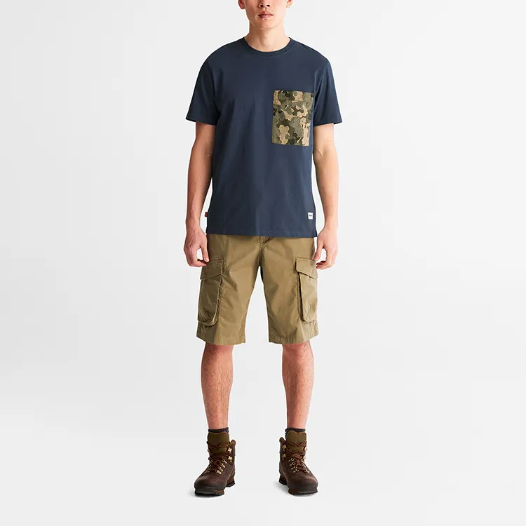 Timberland T Shirts Men Dark Sapphire-3