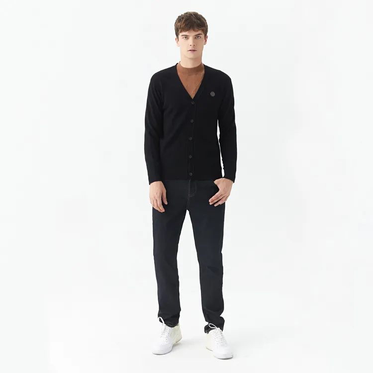 HALEBOSS Sweaters Men-5