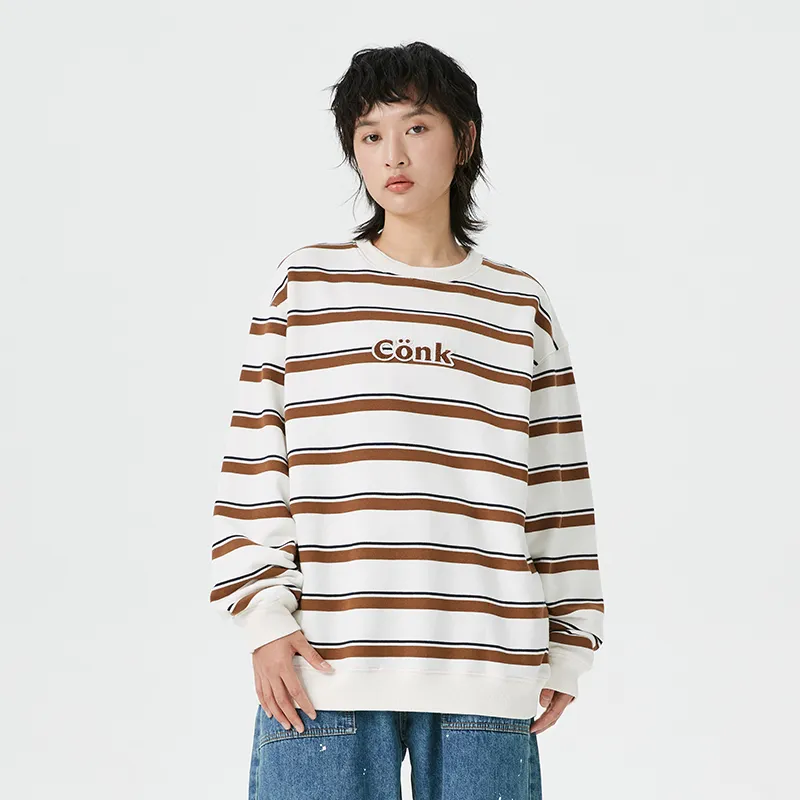 CONKLAB Crew Neck Loose Fit Regular Sweatshirt Unisex-9