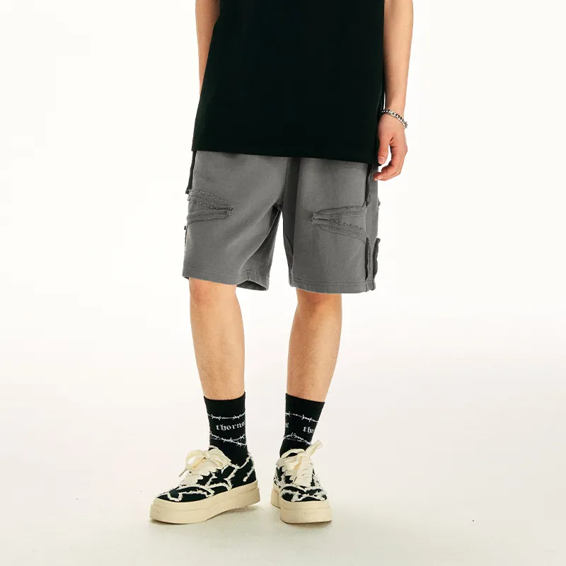 GRKC Casual Shorts Unisex Gray-2
