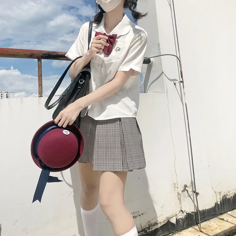 Tokyo Season Casual Short Skirts Women's Eight Box Pleated Skirt-9