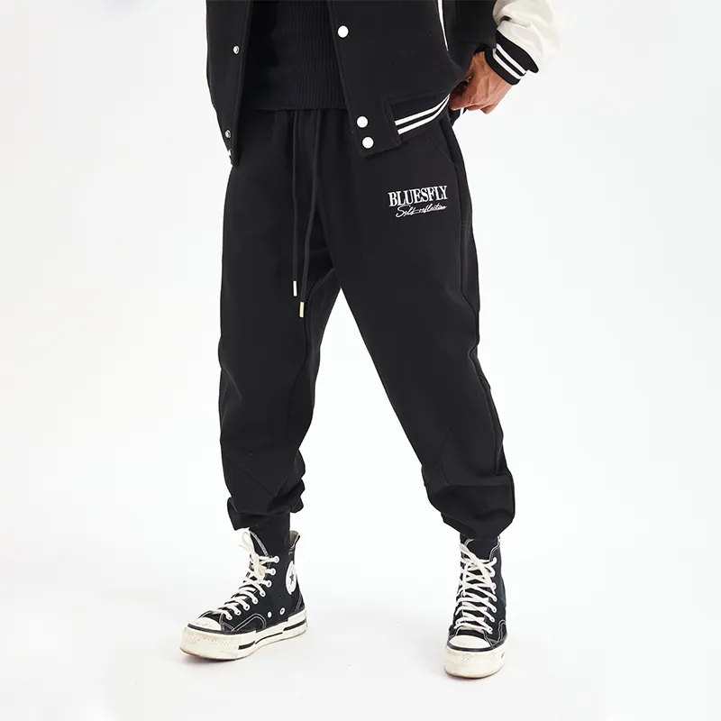 BLUESFLY Knitted Sweatpants Men-12