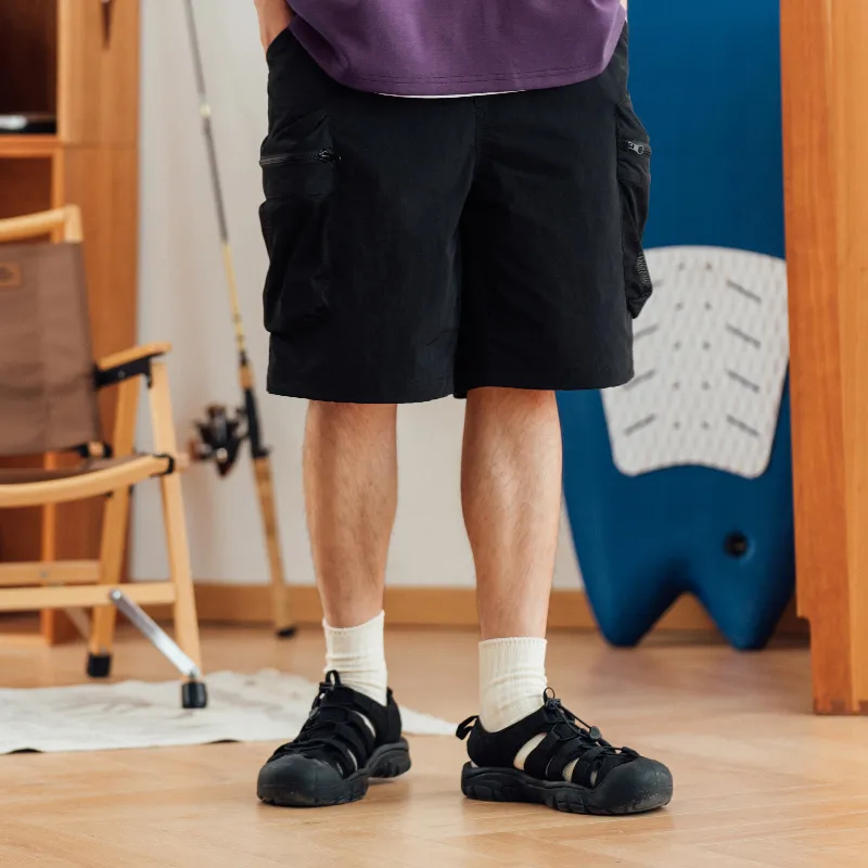 Ben.panda Cargo Shorts Men-6