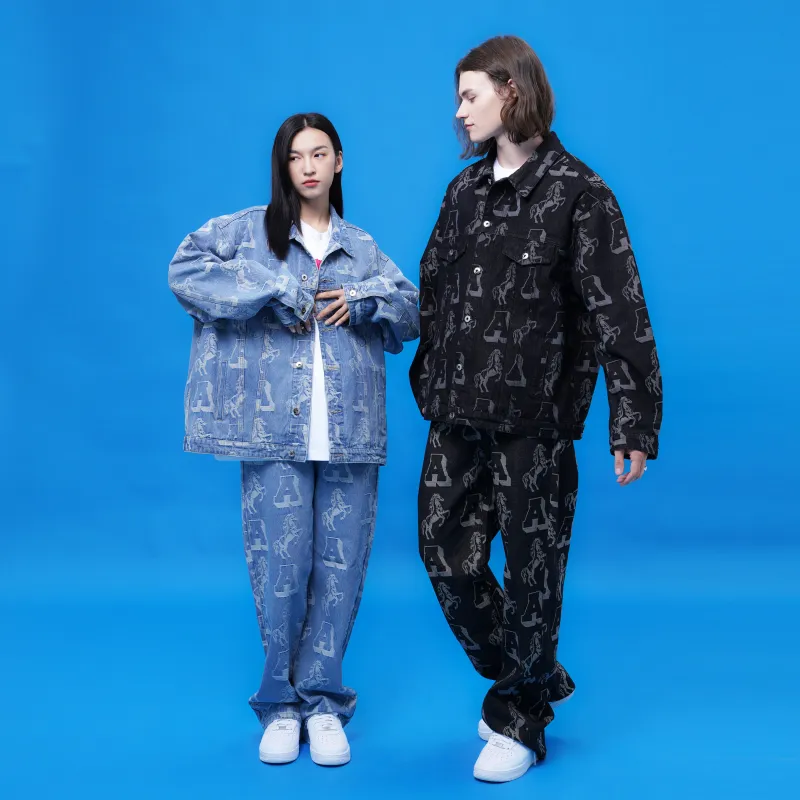AFGK Denim Jackets Unisex-7
