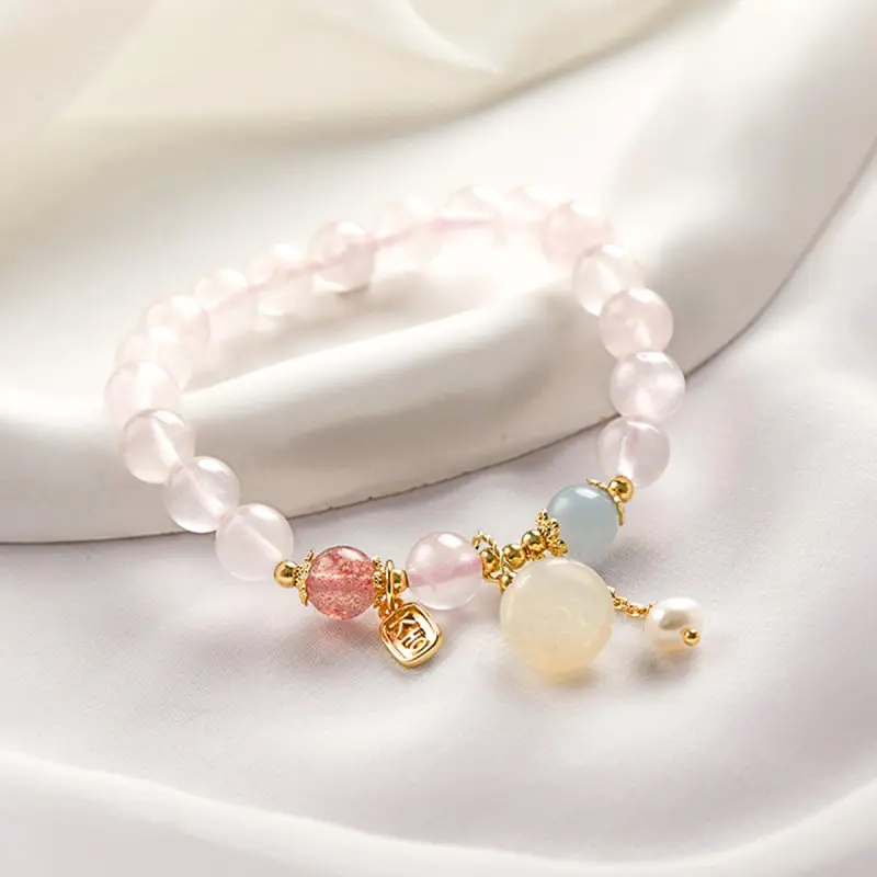 AGOVSKI Crystal Bracelets Women's-6
