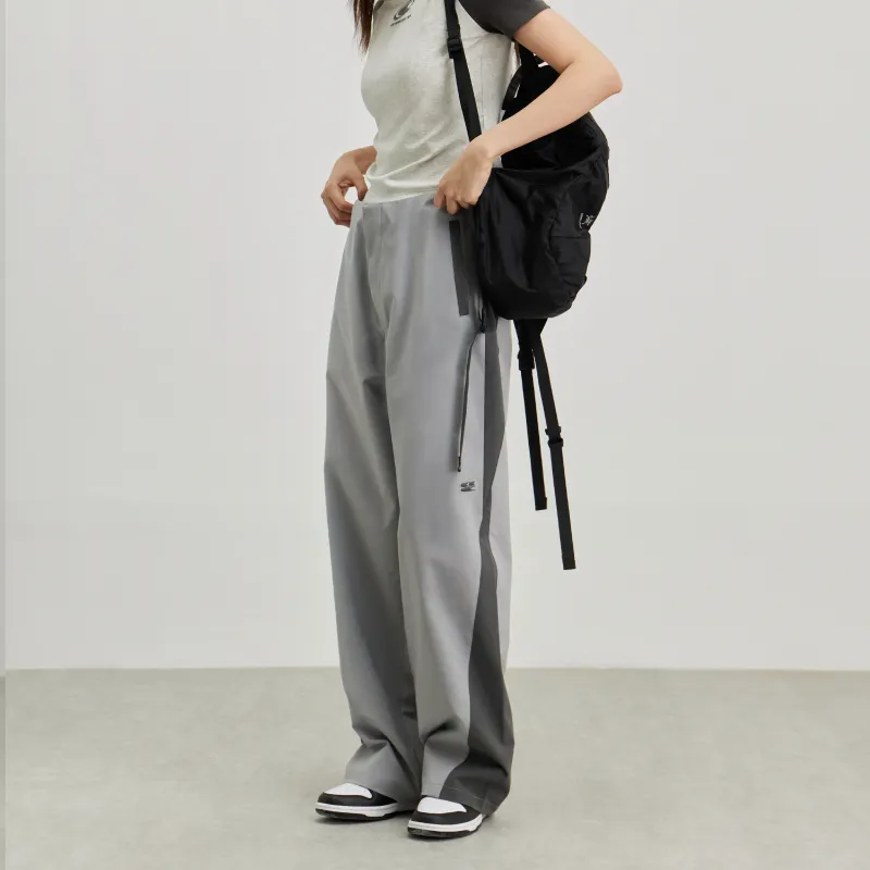 Crying Center Cargo Pants Unisex Gray-11