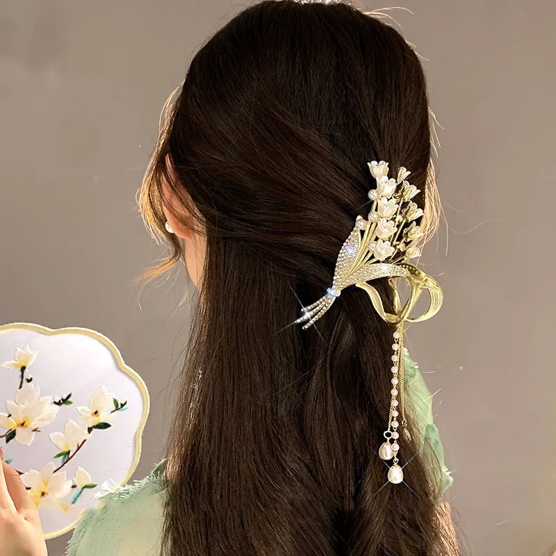 SENDME Alloy Hair Clips Women's-7