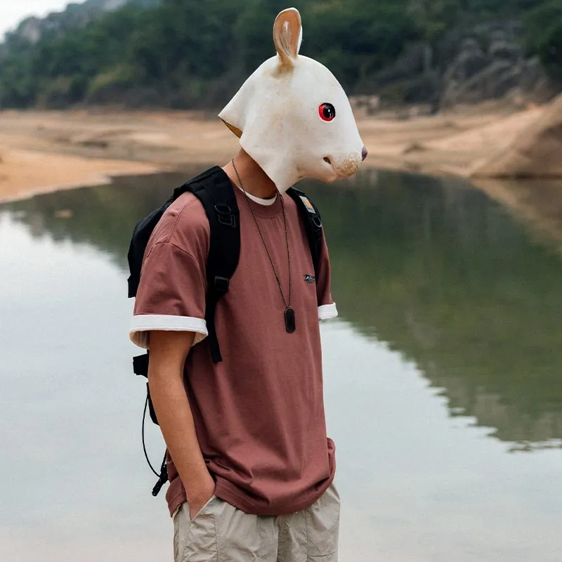 Rabbit House T-Shirts Men-8