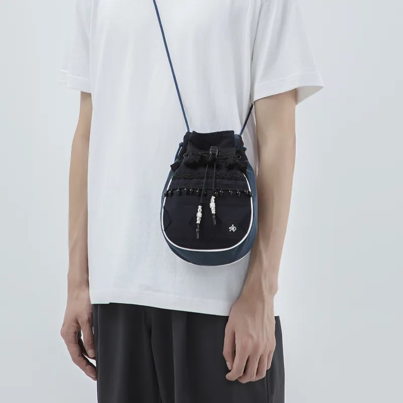 The MAD HATcher Polyamide Drawstring Bag Shoulder Bag Crossbody Bag Unisex Multicolor-9
