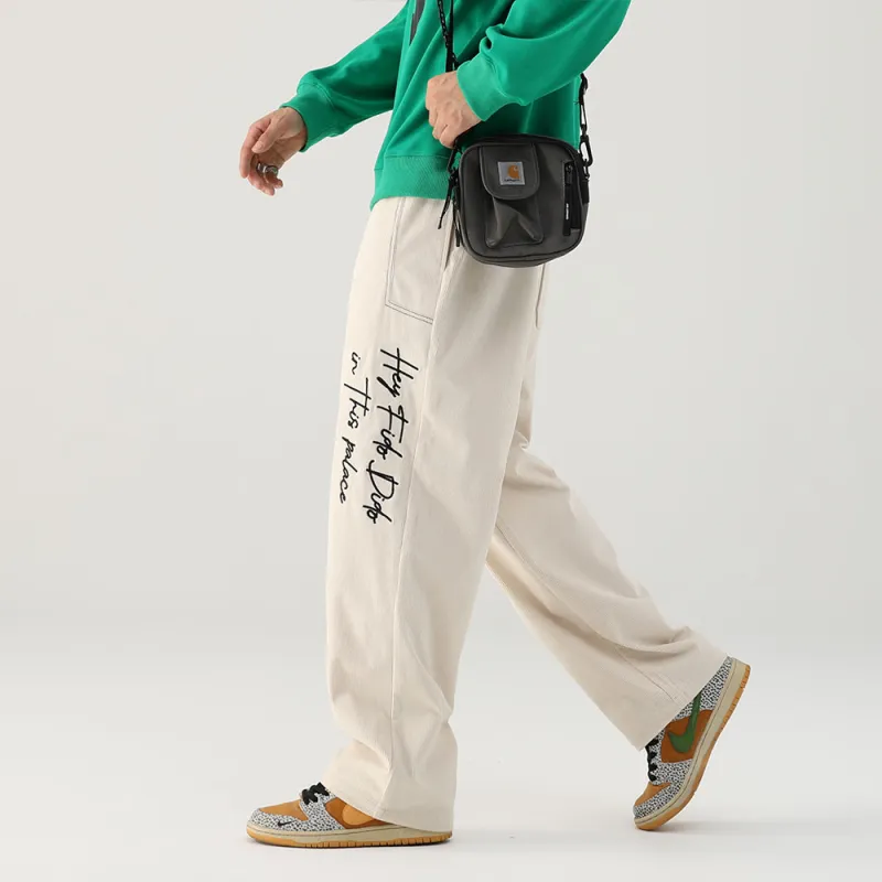 FIDO DIDO Casual Pants Unisex-11