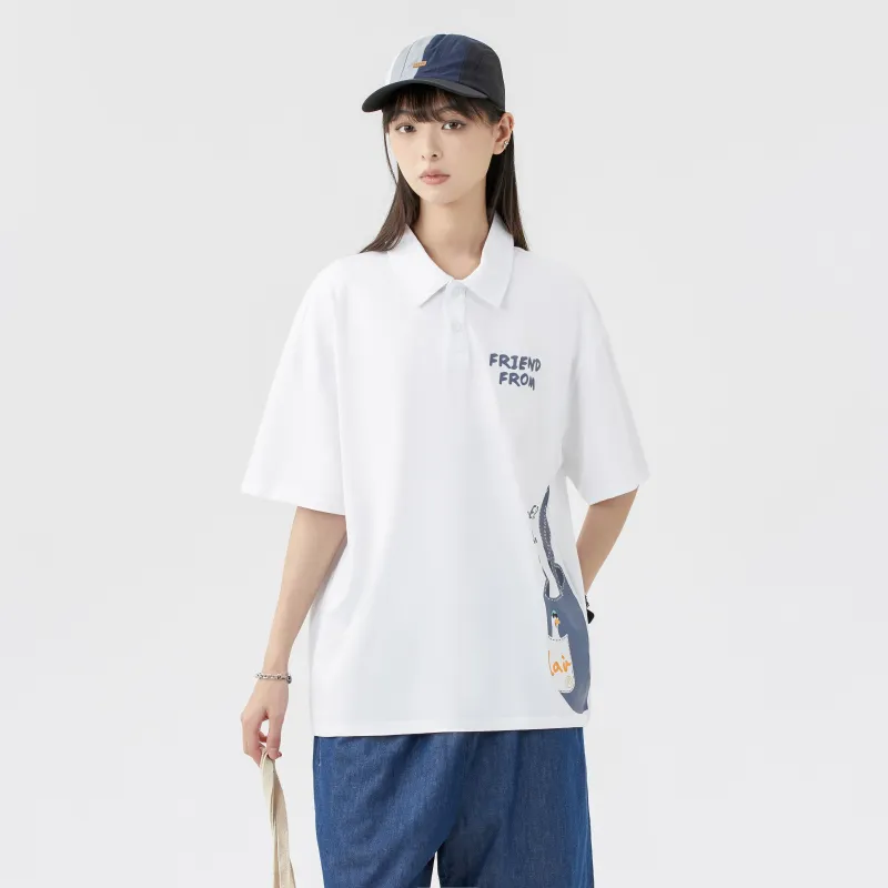 GOOSELIAR Polo Shirts Unisex-5