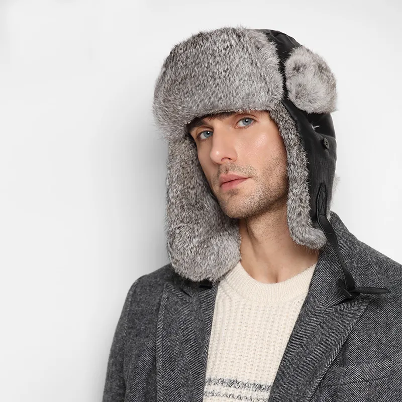KENMONT Polyester Trapper Hats Unisex-1