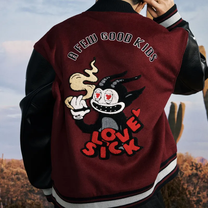 AFGK FW22 Baseball Jacket Spring And Autumn Unisex-10