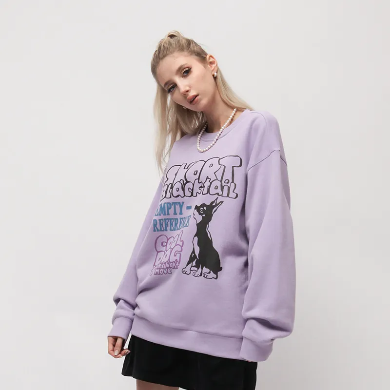 EMPTY REFERENCE Sweatshirt Unisex Purple-2