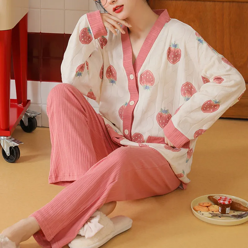 Xiang Ning Pai Women's Pajama Sets-1