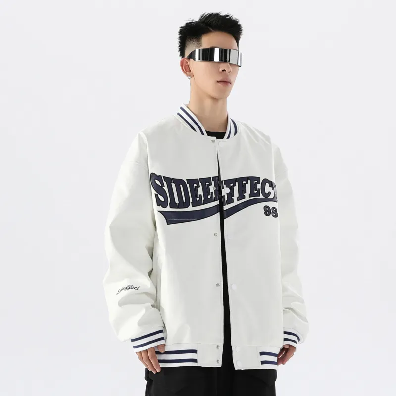 SIDEEFFECT Baseball Jacket Coat Unisex-10