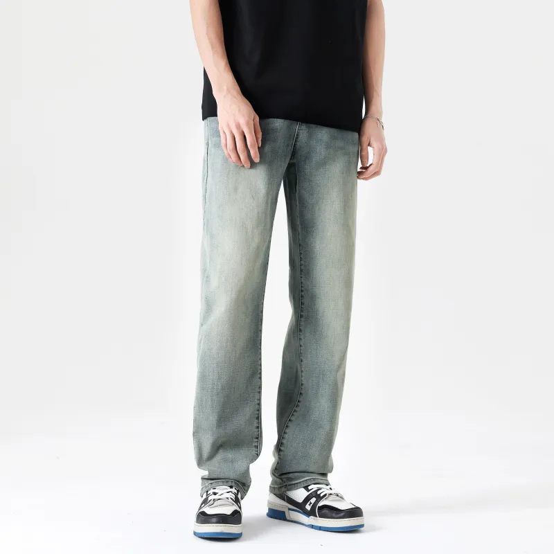 UNKNOWTAL Jeans Unisex Yellow Mud-8