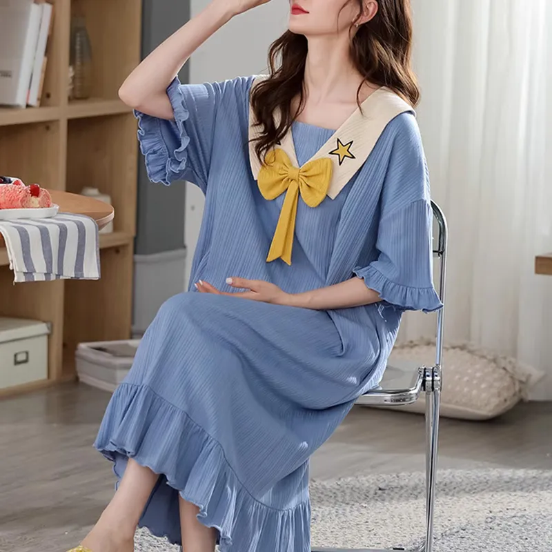 Xiang Ning Pai Women's Nightgowns-2