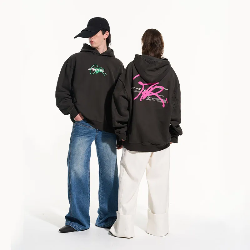 BLINDNOPLAN FW22 Hooded Loose Fit Sweatshirt Unisex-2