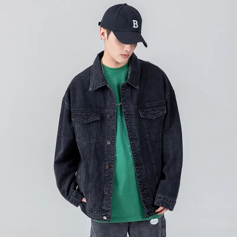 JASONWOOD Autumn And Winter Models Denim Jacket Unisex-9
