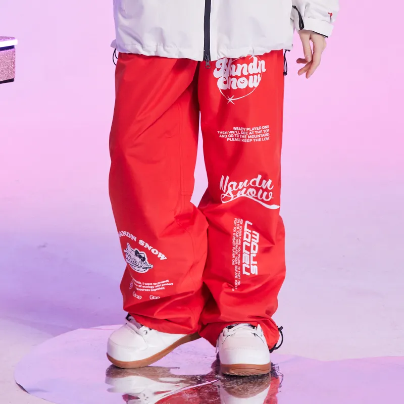 Sanrio X NANDN NANDA X Cinnamoroll Ski Pants Unisex-15