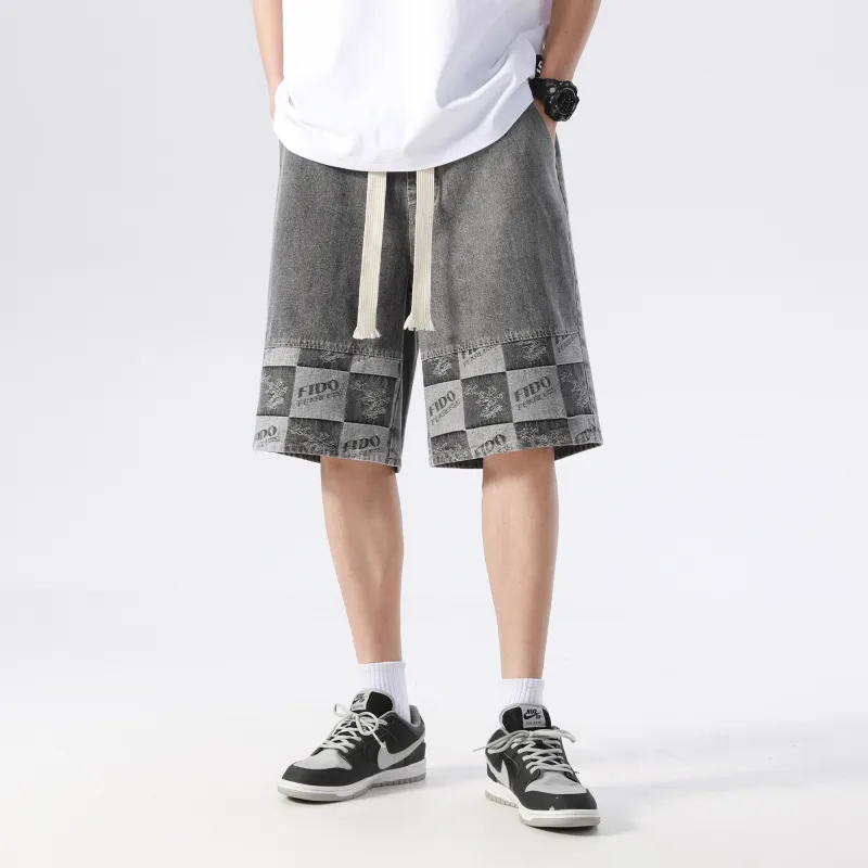 FIDO DIDO Denim Shorts Unisex-16