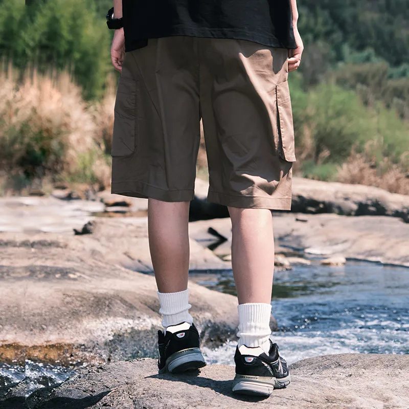 AMBER LIGHT AMBER LIGHT Mountain Outdoor Casual Shorts Unisex-2
