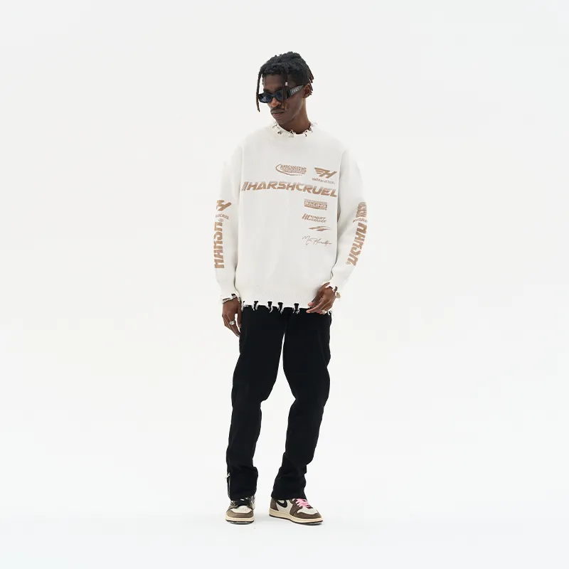 HARSH AND CRUEL Sweaters Unisex-6