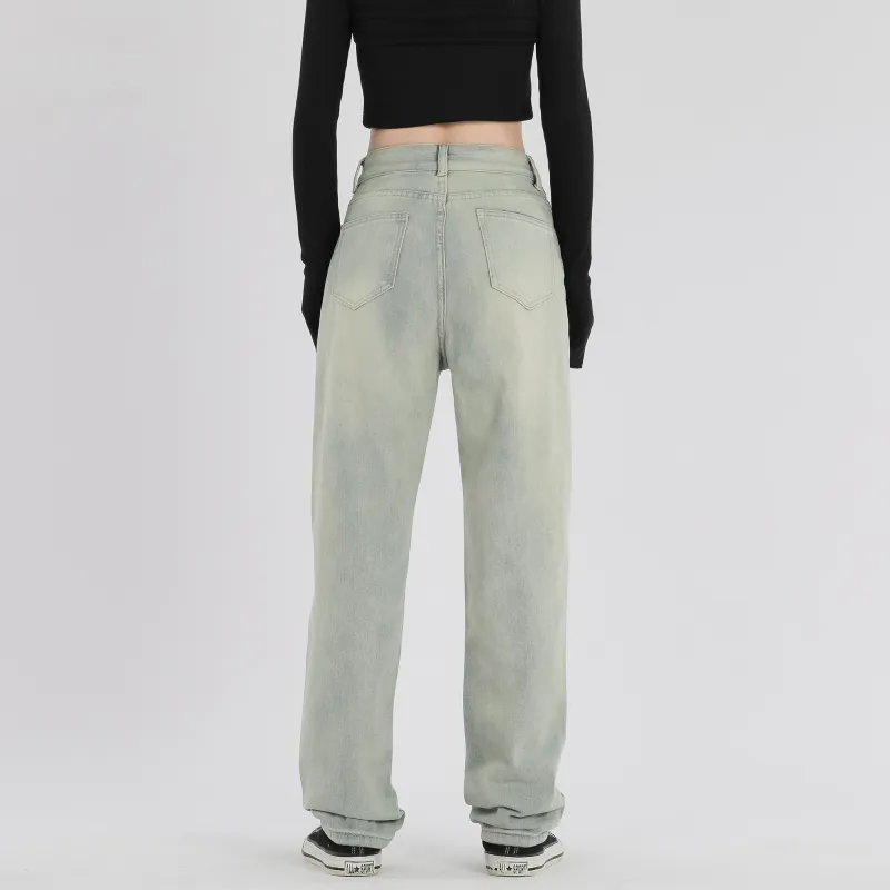 MOPB Jeans Women's Yellow-4