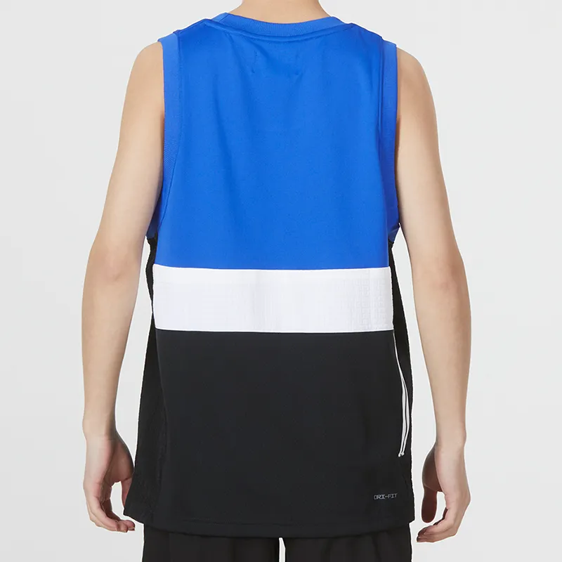 Jordan Tank Tops Men's Blue Black-2