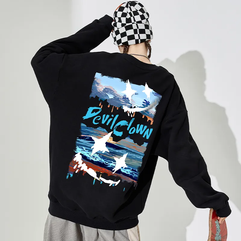 SANSYAS x Devilclown Sweatshirt Unisex-3