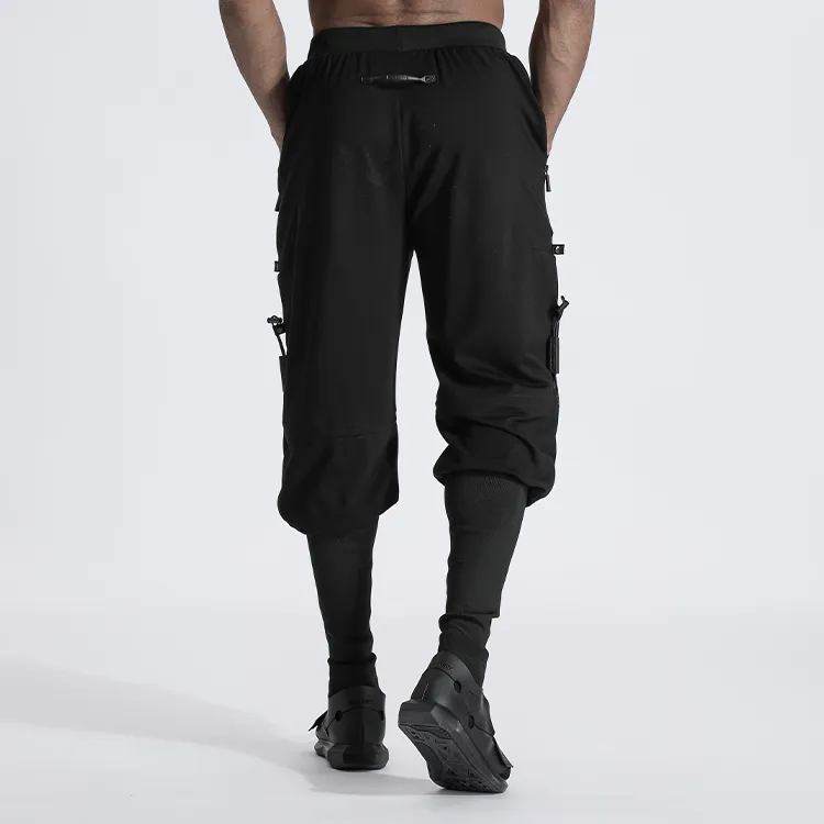 NORVINCY Outdoor Sports Fitted Knitted Sweatpants Unisex-3