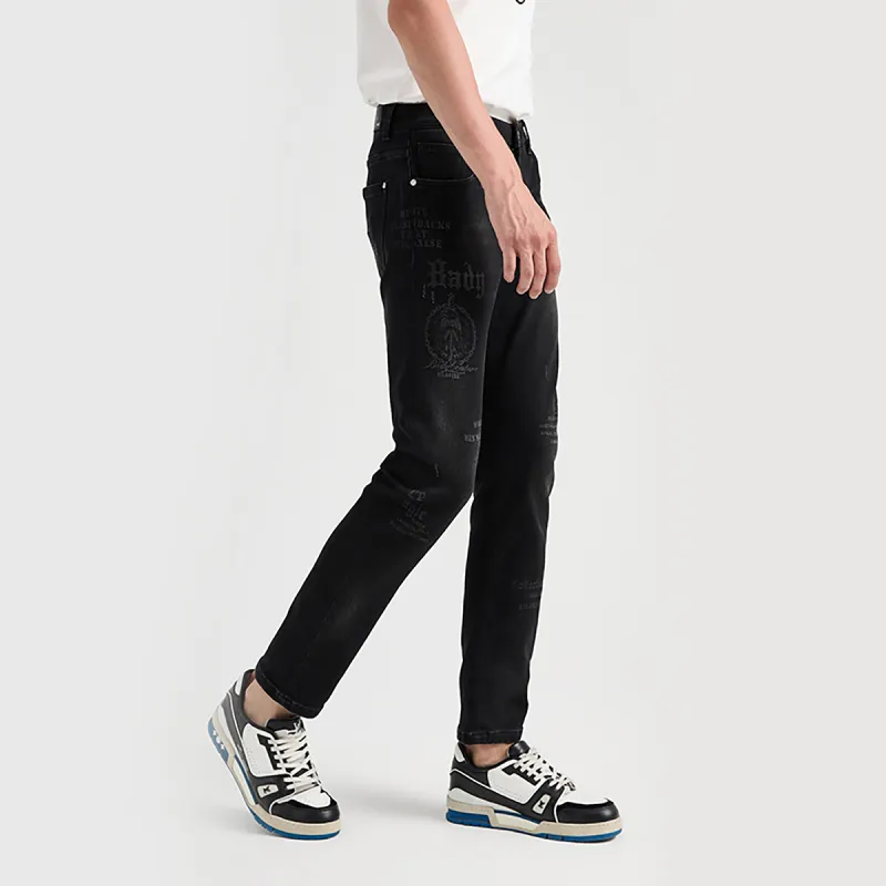 23R+ Slim Fit Pants Jeans Men's Gray-4
