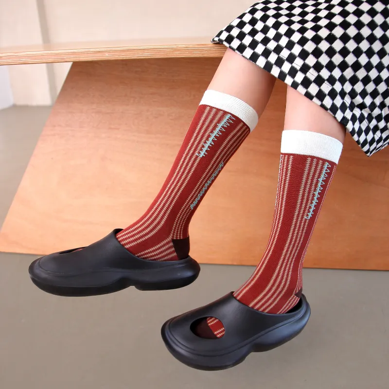 TOOCI Women's Knee high Socks-2